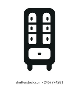 Cupboard icon vector design templates simple and modern