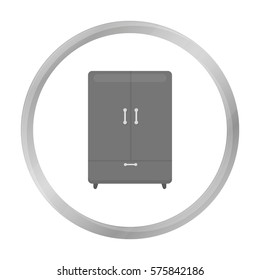 Cupboard icon of vector illustration for web and mobile