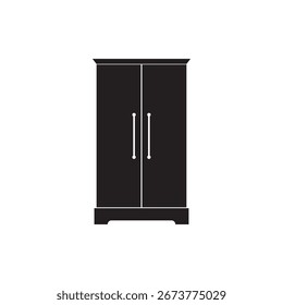 Diseño de elemento de icono de ilustración de armario