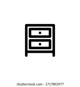 Ilustración del vector de logotipo de icono de esquema interior del portapapeles

