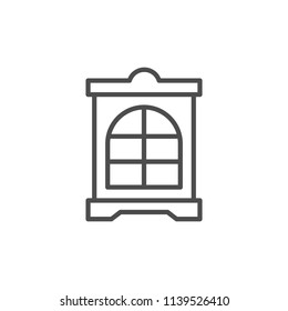 Cupboard line icon