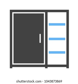 Cupboard with Shelves