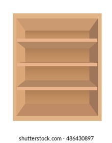 Cupboard vector