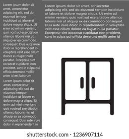 cupboard vector icon 10 eps