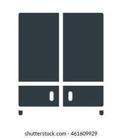 Cupboard Vector Icon