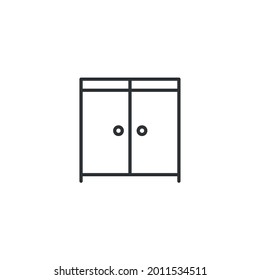 armario vectorial icono armario armario armario armario gabinete
