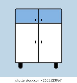 Ícone de vetor de área de trabalho. Símbolo gráfico para mobiliário, web site e design de aplicativos, logotipo, aplicativo, UI