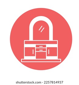 Cupboard  Vector Icon which can easily modify or edit

