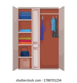 Cupboard vector icon.Cartoon vector icon isolated on white background cupboard.