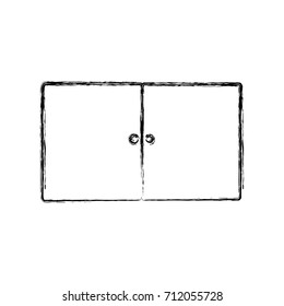 cupboard  vector illustration