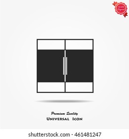 Cupboard wardrobe icon