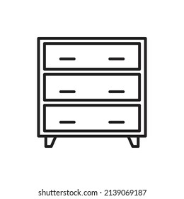 Cupboard Wardrobe Website Graphic Resource Presentation Stock Vector ...