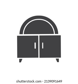 cupboard wardrobe for website graphic resource, presentation, symbol