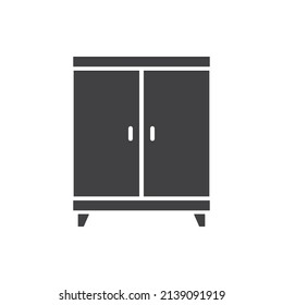 cupboard wardrobe for website graphic resource, presentation, symbol