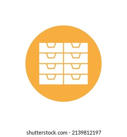cupboard wardrobe for website graphic resource, presentation, symbol