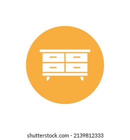 cupboard wardrobe for website graphic resource, presentation, symbol
