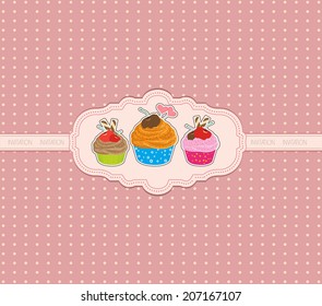 cupcake background
