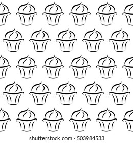 Cupcake background