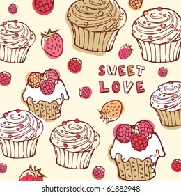 cupcake  background