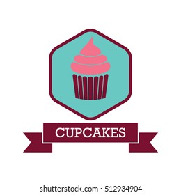 Cupcake bakery logo for your culinary business