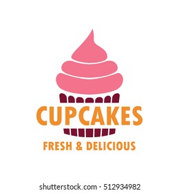 Cupcake bakery logo for your culinary business