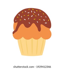 pastelería de quequitos diseño realista ilustración vectorial aislada en fondo blanco 