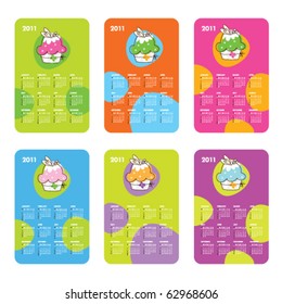 Cupcake - Calendars 2011