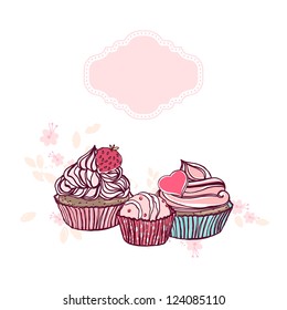 cupcake card