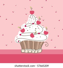 cupcake card