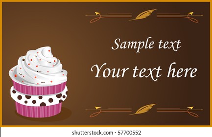 Cupcake card