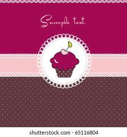 Cupcake card