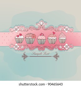 cupcake card