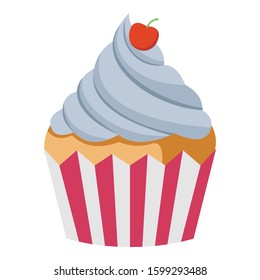 
Cupcake Color Vector icon which can be easily modified or edit

