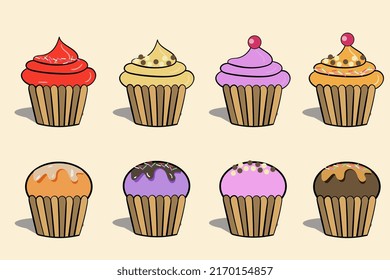 cupcake dessert cake cute muffin