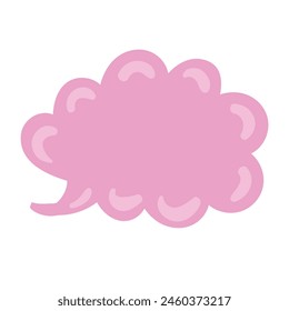 Cupcake dessert on white background design.