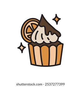 Cupcake Doodle Illustration - 02