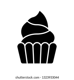 cupcake favorites icon vector
