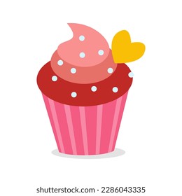 cupcake flat design style with good quality