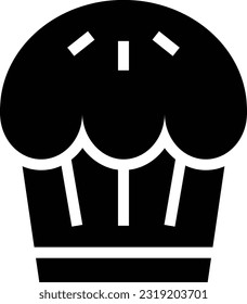 Icono de glifo de tarta, icono de vector