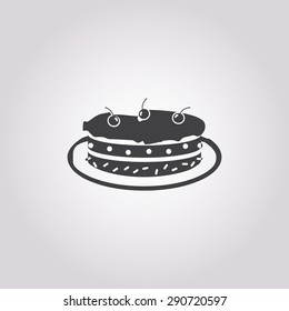 Cupcake icon. 