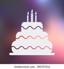 Cupcake icon. 