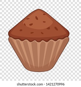 Cupcake icon. Cartoon illustration of cupcake vector icon for web design