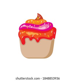 Cupcake Icon Design.
