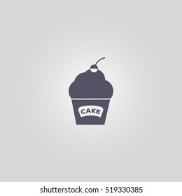 cupcake icon. icon design