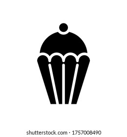 cupcake icon design vector template