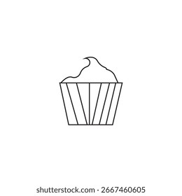 cupcake icon illustration element design