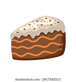 Cupcake icon illustration. Vector design