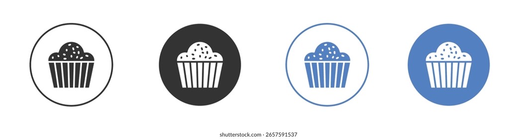 Cupcake Symbol Logo Grafik Designs