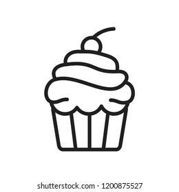 Cupcake icon templates