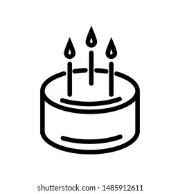 Cupcake icon vector design template